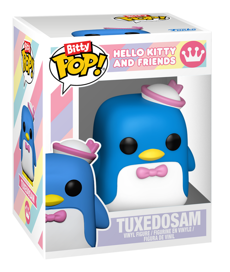 Sanrio - Hello Kitty 4 Pack Funko Bitty Pop! Vinyl Figures, showing reverse