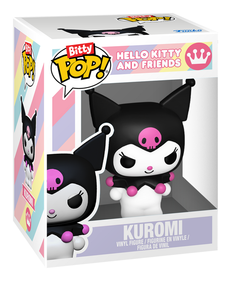 Sanrio - Kuromi 4 Pack Funko Bitty Pop! Vinyl Figures, close-up detail