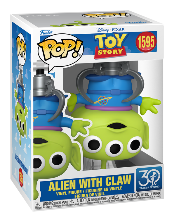 Toy Story 30th - Alien Funko Pop! Vinyl Figure, side angle