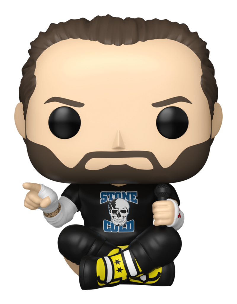 WWE - CM Punk Funko Pop! Vinyl Figure, rear view