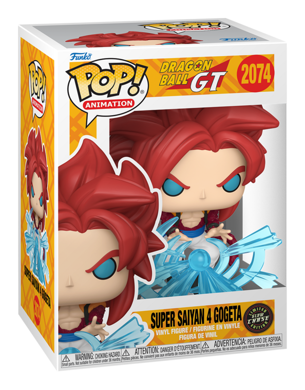 Dragon Ball GT - Gogeta w/chase Funko Pop! Vinyl Figure, side angle