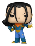 Dragon Ball GT - Super Android 17 Funko Pop! Vinyl Figure, close-up detail