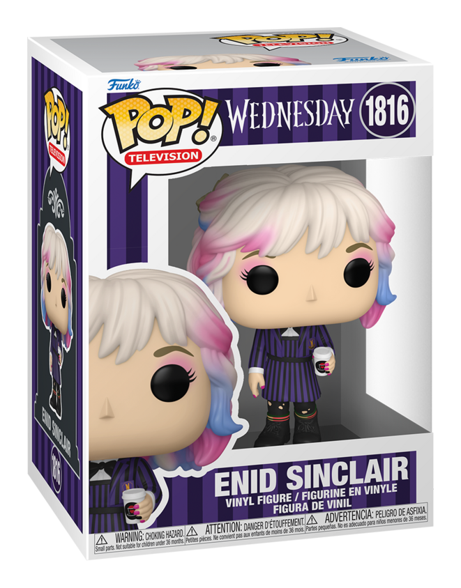 Wednesday - Enid Sinclair Funko Pop! Vinyl Figure, side angle