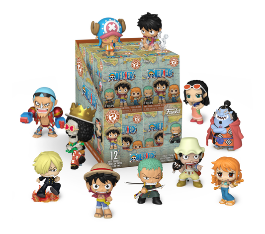 Pop! Mystery Minis - One Piece 12pc PDQ (Case of 12)