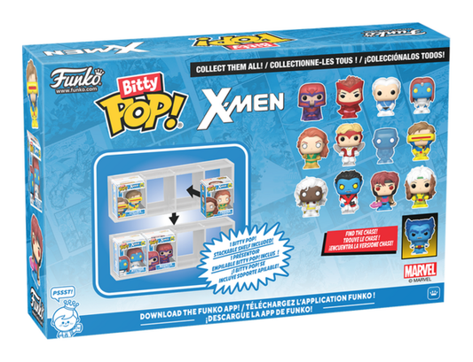 Bitty Pop! - X-Men 4-Pack Assortment 12 Pieces in PDQ (Case of 12)