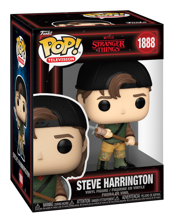 Stranger Things Steve Harrington Funko Pop! Vinyl Figure with spear