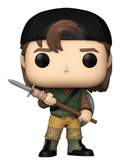 Stranger Things Steve Harrington Funko Pop! Vinyl Figure with spear alternate view