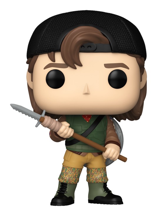 Stranger Things Steve Harrington Funko Pop! Vinyl Figure with spear alternate view