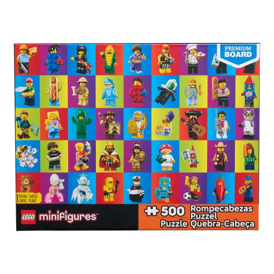 Lego Minifigures Collage Puzzle Asst (500pcs) (Case of 4)