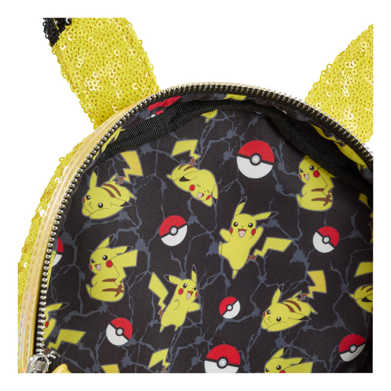 Loungefly - Pokémon Sequin Pikachu Mini Backpack
