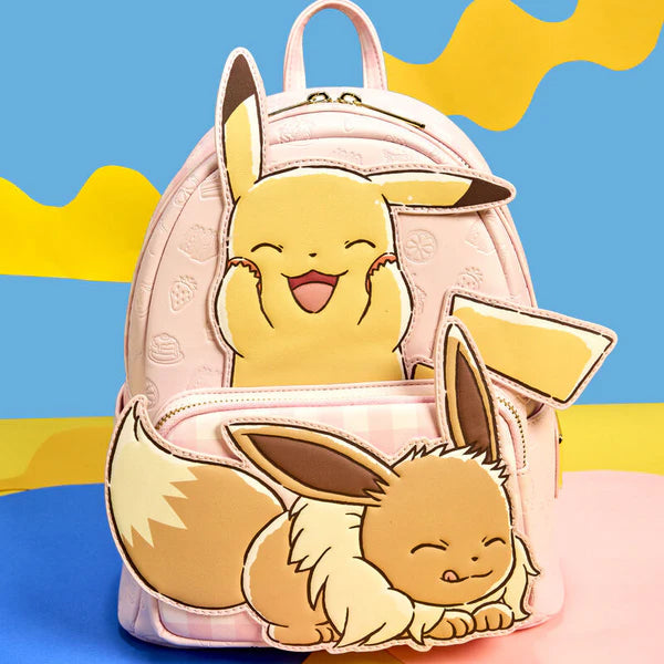 Loungefly - Pokémon Pikachu & Eevee Mini Backpack
