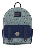 Loungefly - Pokémon Faux Denim Mini Backpack