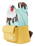 Loungefly - Mickey & Minnie Ice Cream Mini Backpack, packaging shot