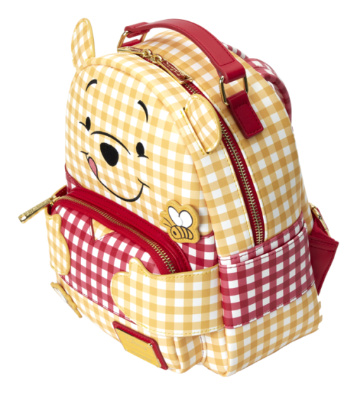 Disney Winnie the Pooh Gingham Loungefly Mini Backpack