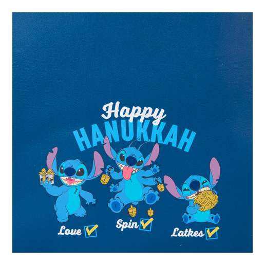 Loungefly x Disney Lilo & Stitch Light Up Menorah Stitch Mini Backpack