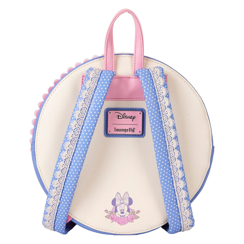 Loungefly - Disney Minnie Mouse Floral and Lace Ears Crossbody Bag