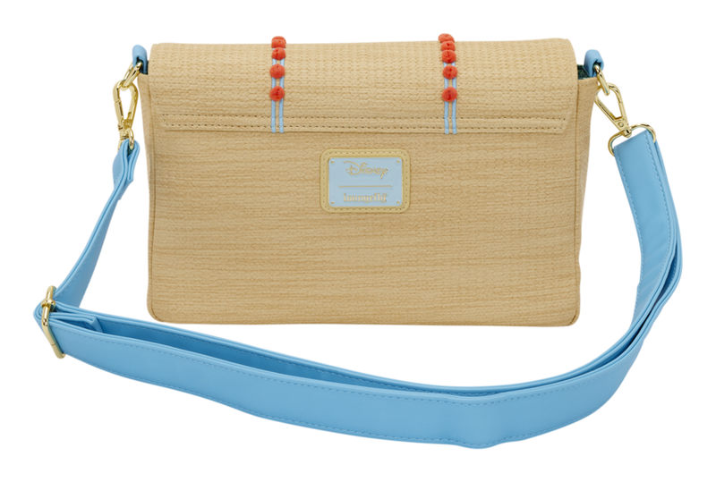 Loungefly Disney Zootopia 2 Crossbody Bag with chain charms side angle