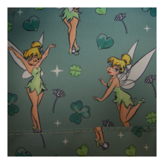 Disney Tinker Bell Four Leaf Clover Loungefly Tote Bag