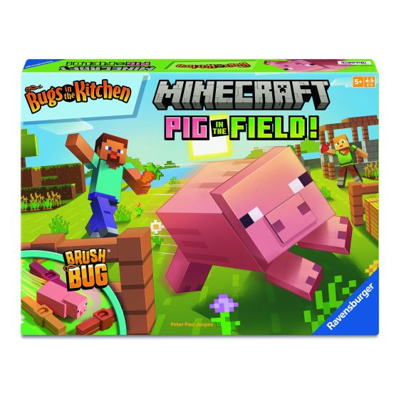 Minecraft Pig in the Field Game