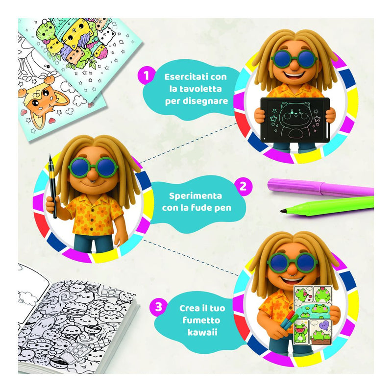 Kids Art Kawaii Creative Set - Image