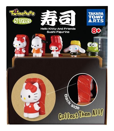 Twinchees Hello Kitty & Friends Sushi Kawai Figures