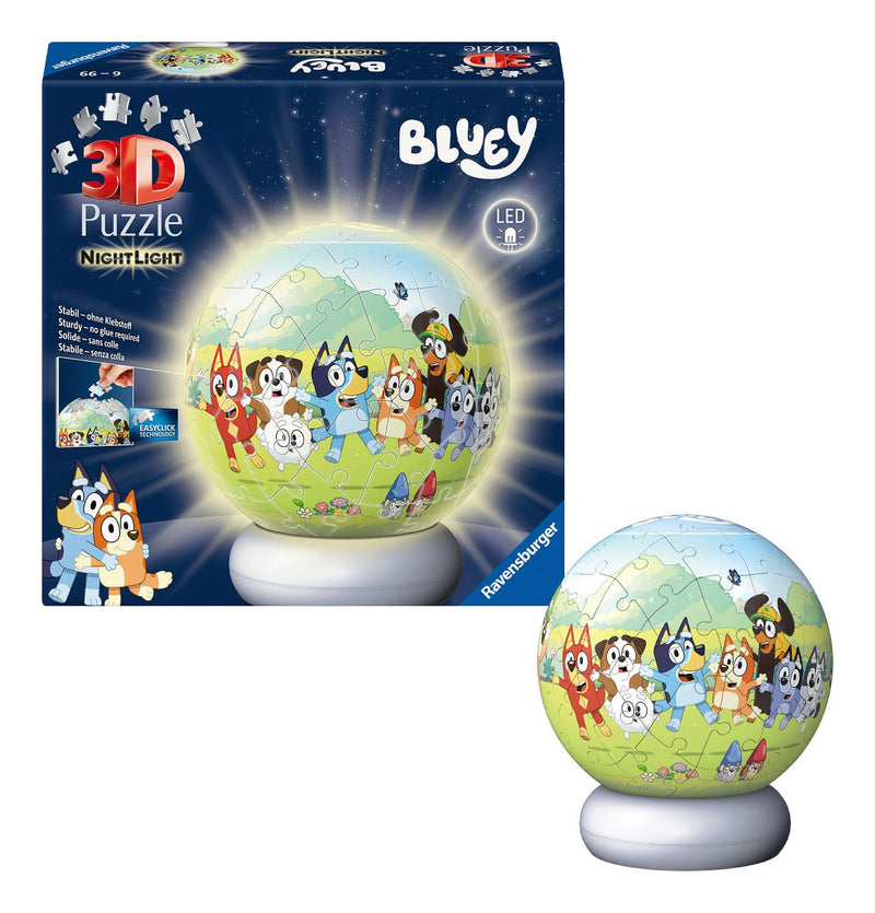 Bluey 3D Puzzle Night Light - Image