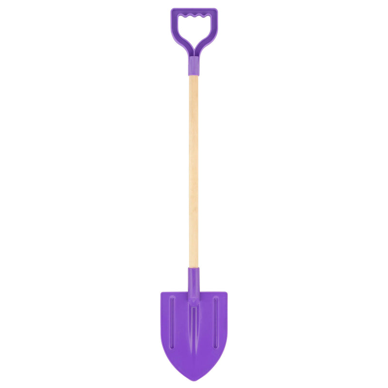 28" Wood Shaft Shield Spade Assorted - Image