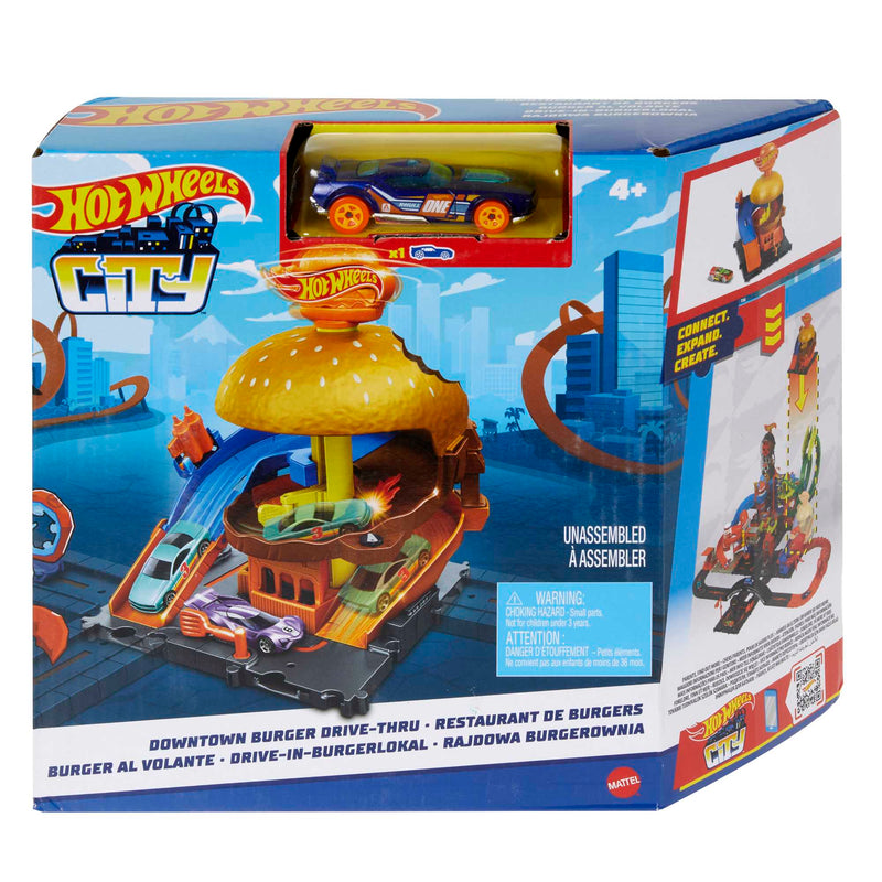 Hot Wheels City Downtown Track Set Assortment (Case of 3)