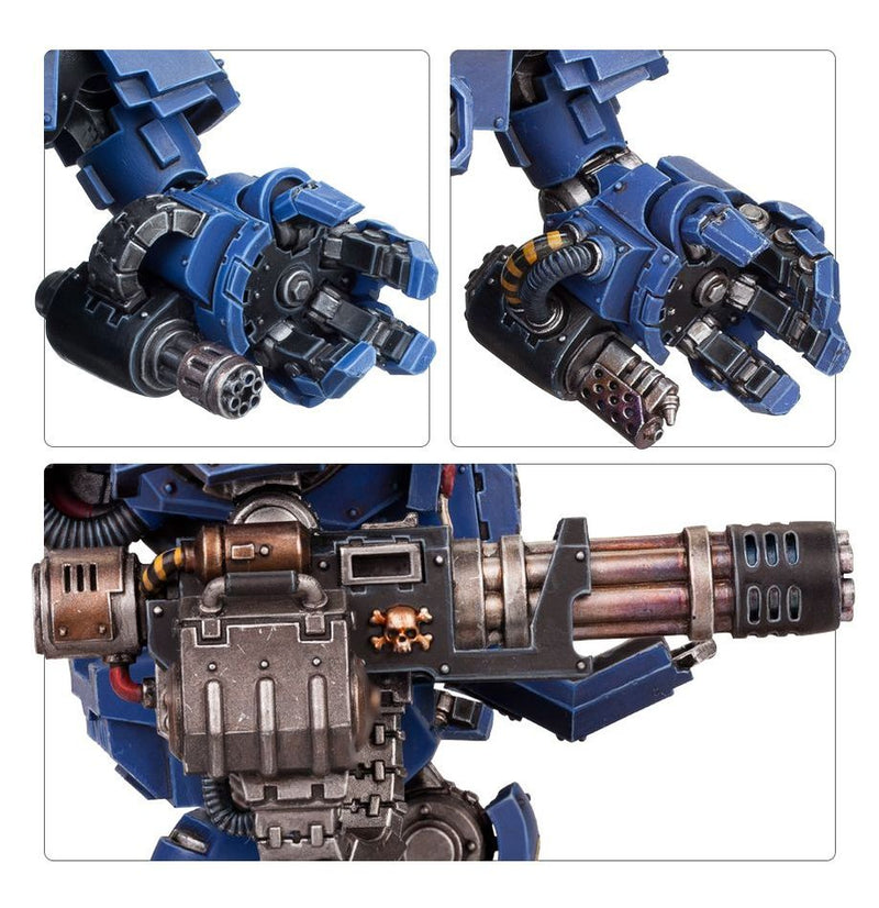 SPACE MARINES - PRIMARIS REDEMPTOR DREADNOUGHT, side angle