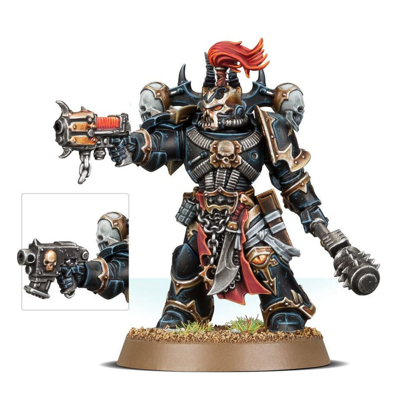 CHAOS SPACE MARINES: LEGIONARIES, close-up detail