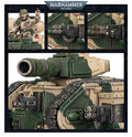 ASTRA MILITARUM LEMAN RUSS BATTLE TANK, rear view