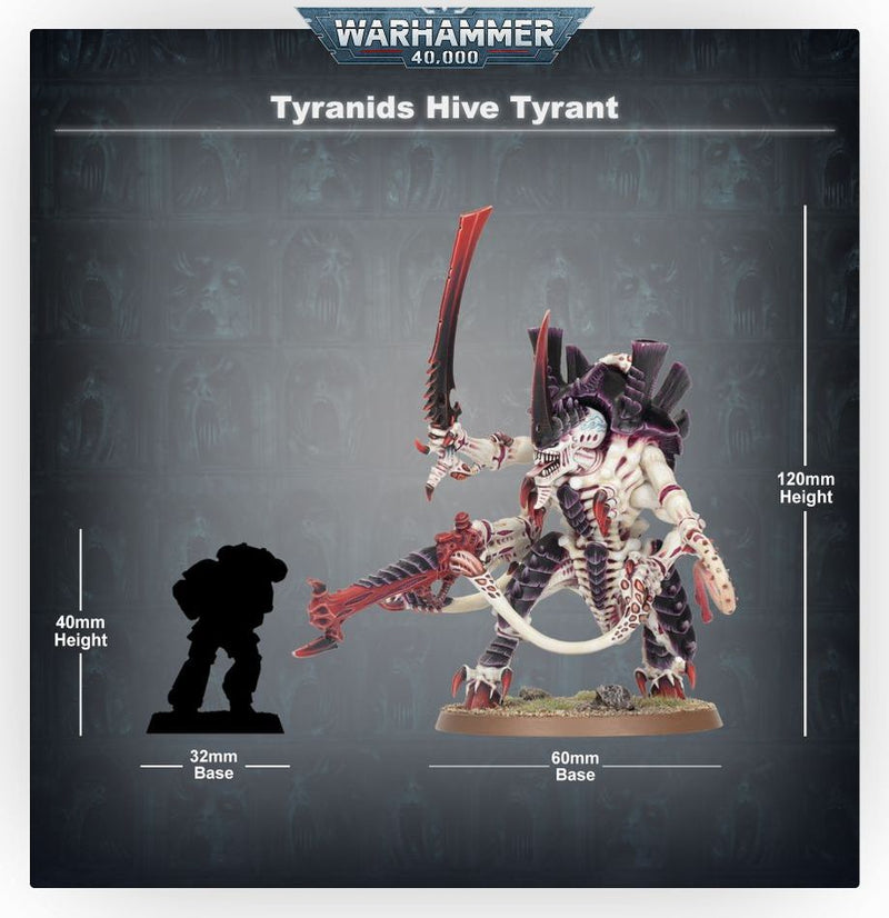 TYRANIDS: HIVE TYRANT, side angle