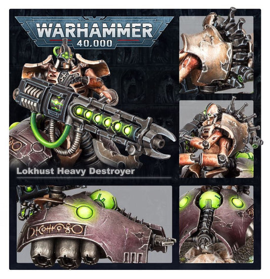NECRONS LOKHUSTS HEAVY DESTROYER, alternate view