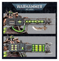 NECRONS LOKHUSTS HEAVY DESTROYER, rear view