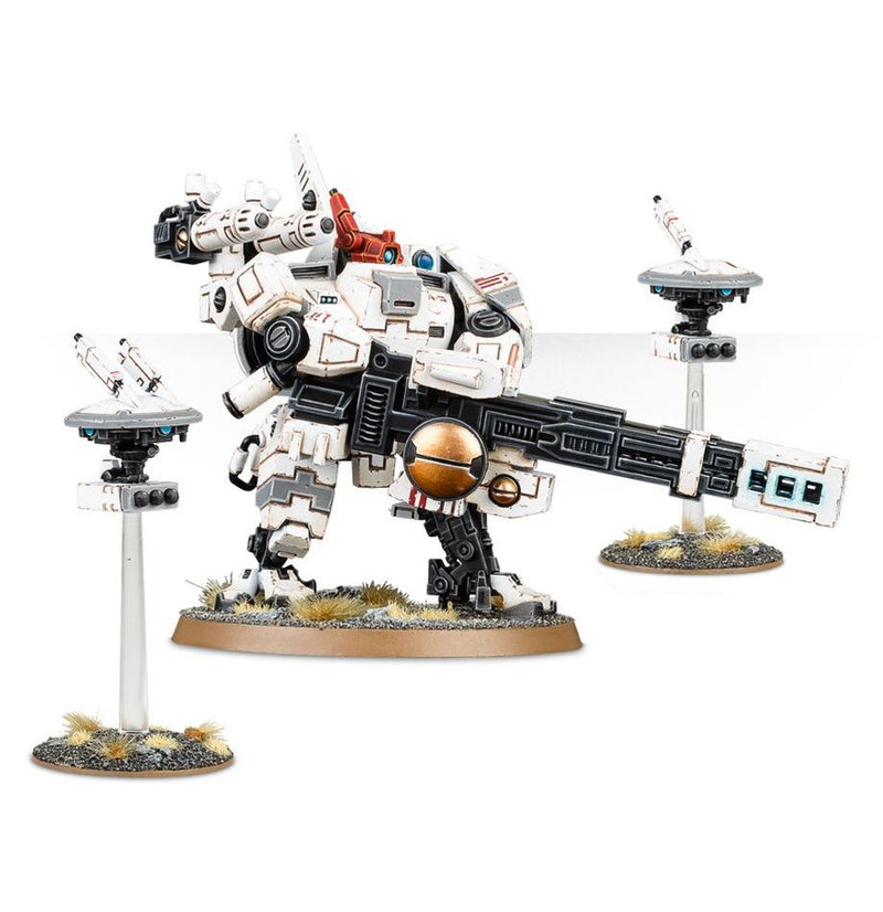 T'AU EMPIRE: BROADSIDE BATTLESUIT, rear view