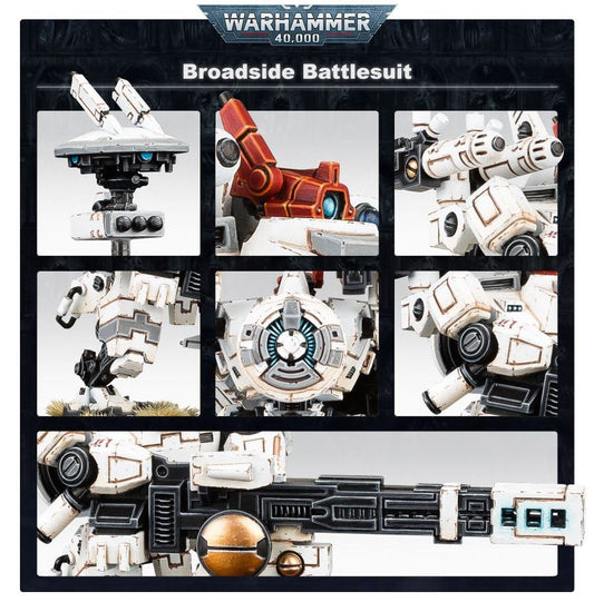 T'AU EMPIRE: BROADSIDE BATTLESUIT, alternate view