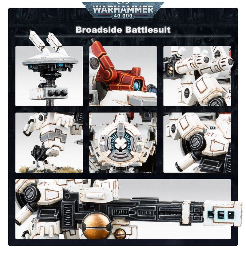 T'AU EMPIRE: BROADSIDE BATTLESUIT, alternate view