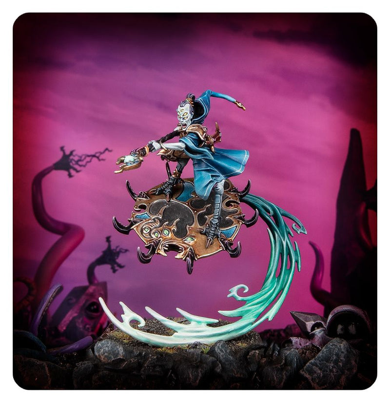 Magister on Disc of Tzeentch, alternate view