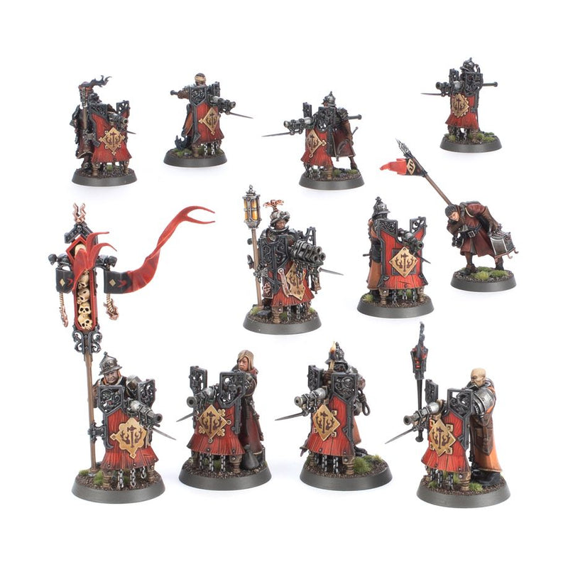 CITIES OF SIGMAR: FREEGUILD FUSILIERS, side angle