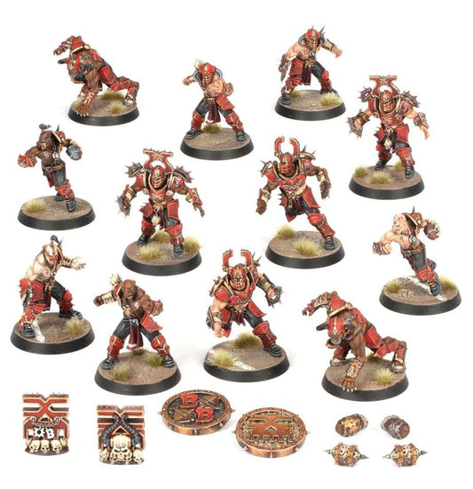 Khorne Blood Bowl Team - Skull-tribe Slaughterers, alternate view