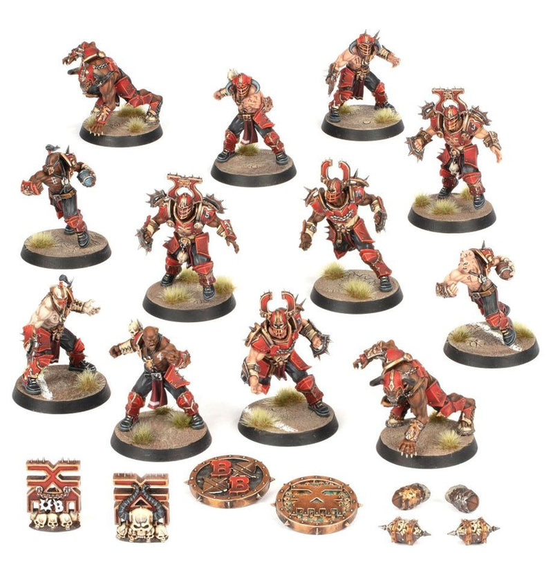 Khorne Blood Bowl Team - Skull-tribe Slaughterers, alternate view