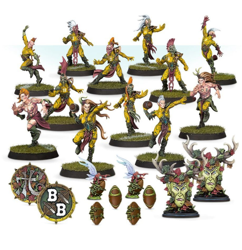 Wood Elf Blood Bowl Team – Athelorn Avengers, alternate view