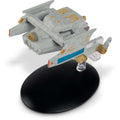 Starfleet Federation Tug Starship Model Die Cast Ship (Eaglemoss / Star Trek), rear view