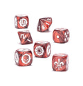 Bretonnian Team Dice Set, alternate view