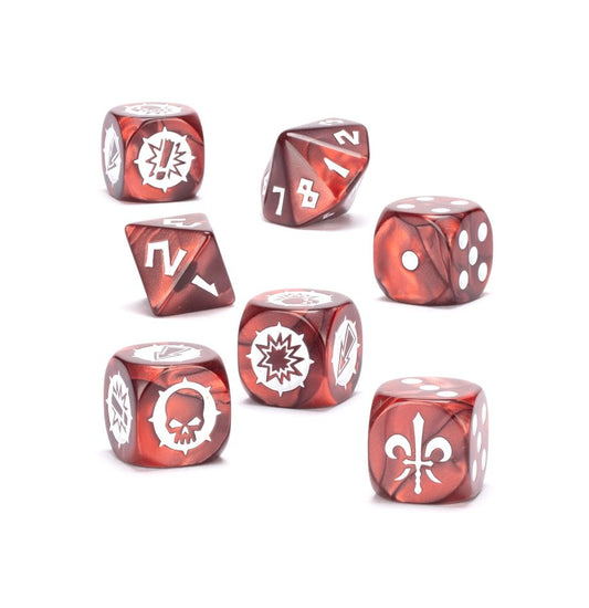 Bretonnian Team Dice Set, alternate view