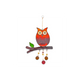 Owl On A Branch Suncatcher