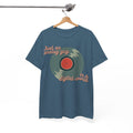 'Just an Analog Guy, In a Digital World' Men's T-Shirt, showing reverse