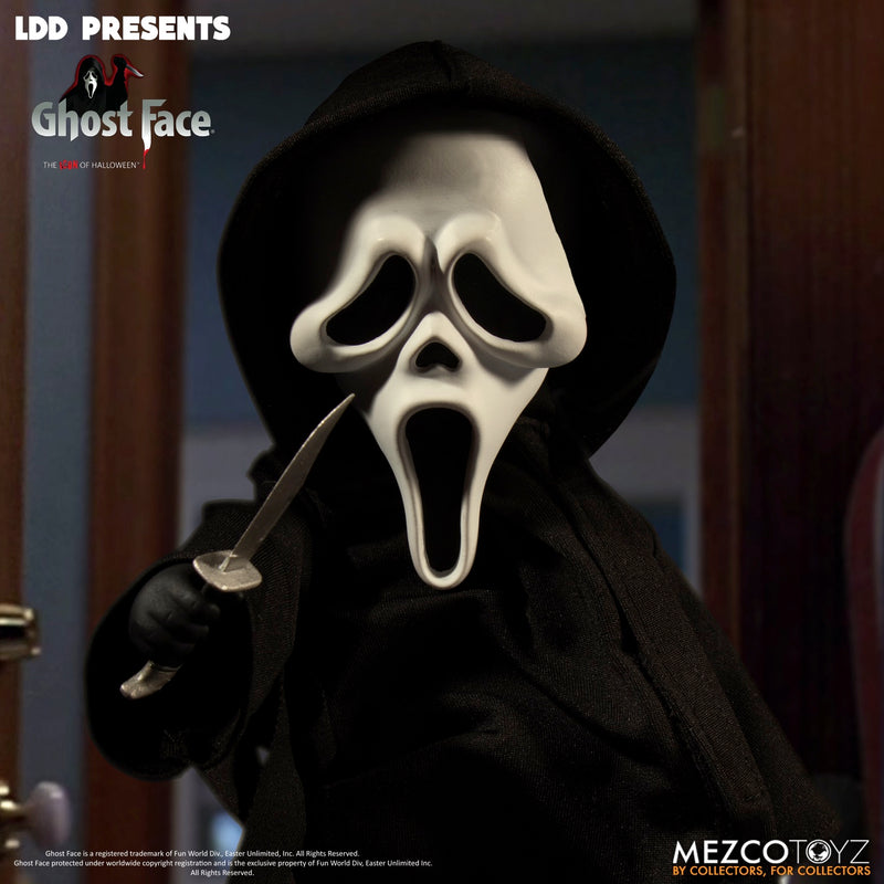 Living Dead Dolls Presents Scream Ghost Face side angle