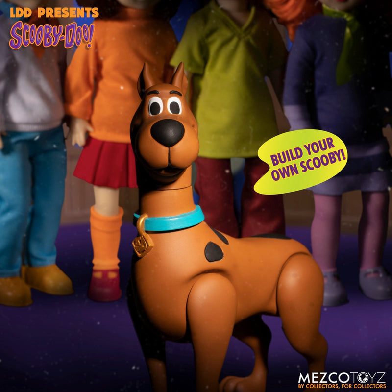 Living Dead Dolls Presents Scooby-Doo Build-A-Figure Set 2: Daphne and Shaggy side angle