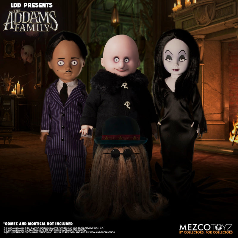 Living Dead Dolls Presents The Addams Family (2019) Fester and It 2-Pack close up detail